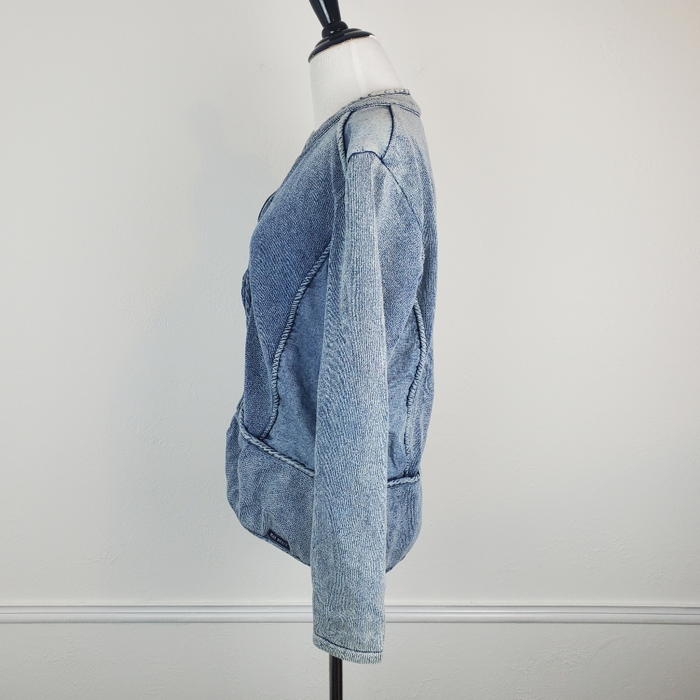 Blue Willi's Jean Jacket Denim Danish Denmark Scandinavian Spring Boho Nordic - Picture 9 of 16